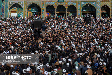 تشییع پیکر «آیت الله صافی گلپایگانی» - قم