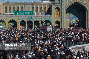 تشییع پیکر «آیت الله صافی گلپایگانی» - قم