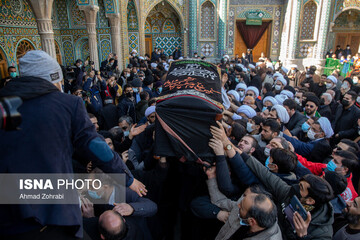 تشییع پیکر «آیت الله صافی گلپایگانی» - قم