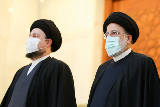 تجدید میثاق آیت الله رئیسی و اعضای هیأت دولت با آرمان‌های امام راحل و شهدای انقلاب اسلامی