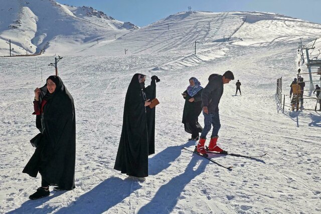 رقبایم از اسکی کردن زنان در ایران شگفت‌زده می‌شوند