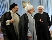 واکنش روزنامه دولت به جلسات روحانی با خاتمی ، ناطق،لاریجانی ، جهانگیری باهنر و.../ دارند علیه دولت رئیسی ائتلاف می کنند!