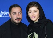 ببینید | تصاویر جدید از راه رفتن عاشقانه نوید محمدزاده و فرشته حسینی در جشنواره فیلم ونیز