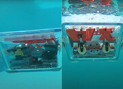 ببینید | ساخت زیردریایی با ظرف پلاستیکی و لگو!