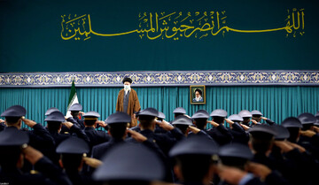 دیدار جمعی از فرماندهان و افسران نیروی هوایی ارتش