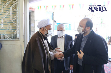 مراسم ترحیم مادر حجت الاسلام معراجی در شهر قم