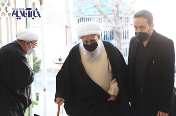 مراسم ترحیم مادر حجت الاسلام معراجی در شهر قم