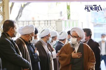 مراسم ترحیم مادر حجت الاسلام معراجی در شهر قم