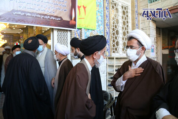 مراسم ترحیم مادر حجت الاسلام معراجی در شهر قم