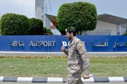ببینید | اولین تصاویر از داخل فرودگاه ابها عربستان در لحظه حمله پهپادی
