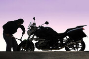 ببینید | تصاویری از لحظه سرقت ناموفق یک موتورسیکلت در دزفول