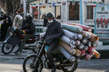 تصاویر | قهرمان‌هایی زیر پوست شهر؛ باک‌سواران بی‌باک