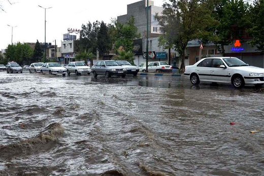 ببینید | هم اکنون رگبارهای سیل‌آسا در سیریک استان هرمزگان
