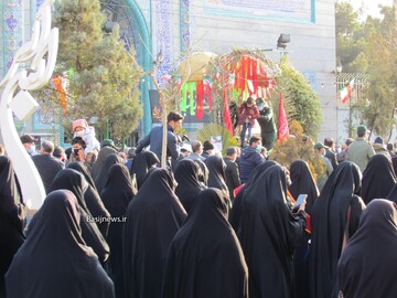 وداع با شکوه مردم سمنان با پیکر مطهر سردار «مهدی مهدوی نژاد»