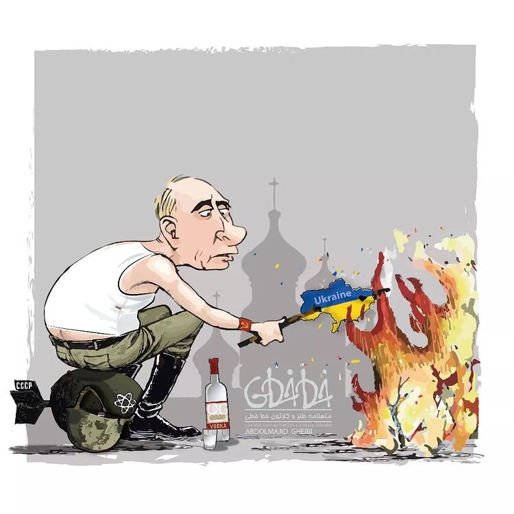 ببینید پوتین با اوکراین چه میکند!