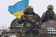 ببینید | تمرین نیروهای هوابرد چتر باز اوکراینی