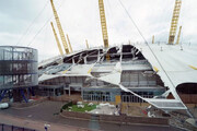 ببینید | خسارت شدید طوفان یونیس به استادیومی پیشرفته در لندن