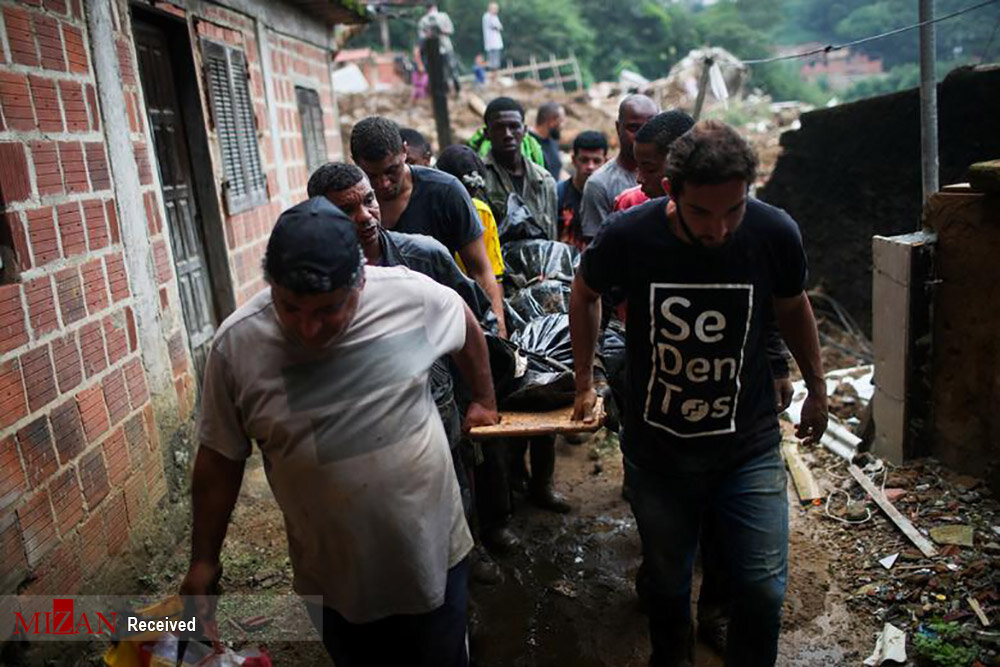 سیل ویرانگر در برزیل