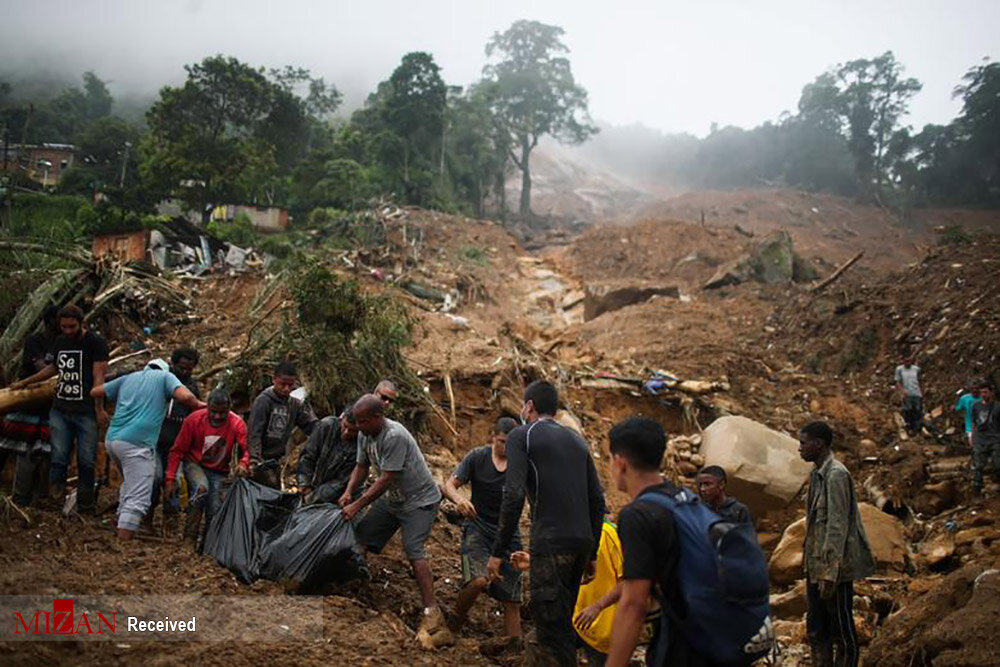 سیل ویرانگر در برزیل