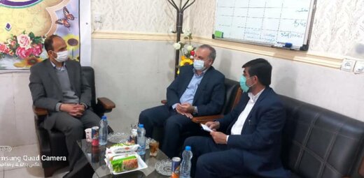 جلسه فرماندار اندیکا با رییس دانشگاه علوم پزشکی جندی شاپور اهواز