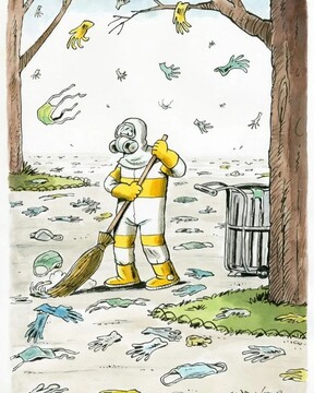 ببینید: بیچاره رفتگر محل!