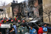 تصاویر | فریم به فریم با سقوط جنگنده اف ۵ در تبریز