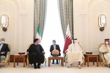 الرئيس الايراني والامير القطري يرعيان توقيع 14 وثيقة للتعاون بين البلدين
