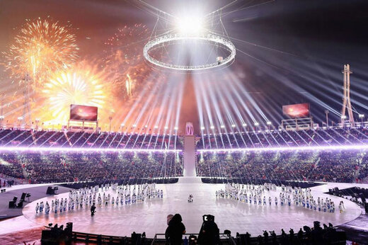 ببینید | اختتامیه المپیک زمستانی پکن با آتش‌بازی 90 ثانیه‌ای