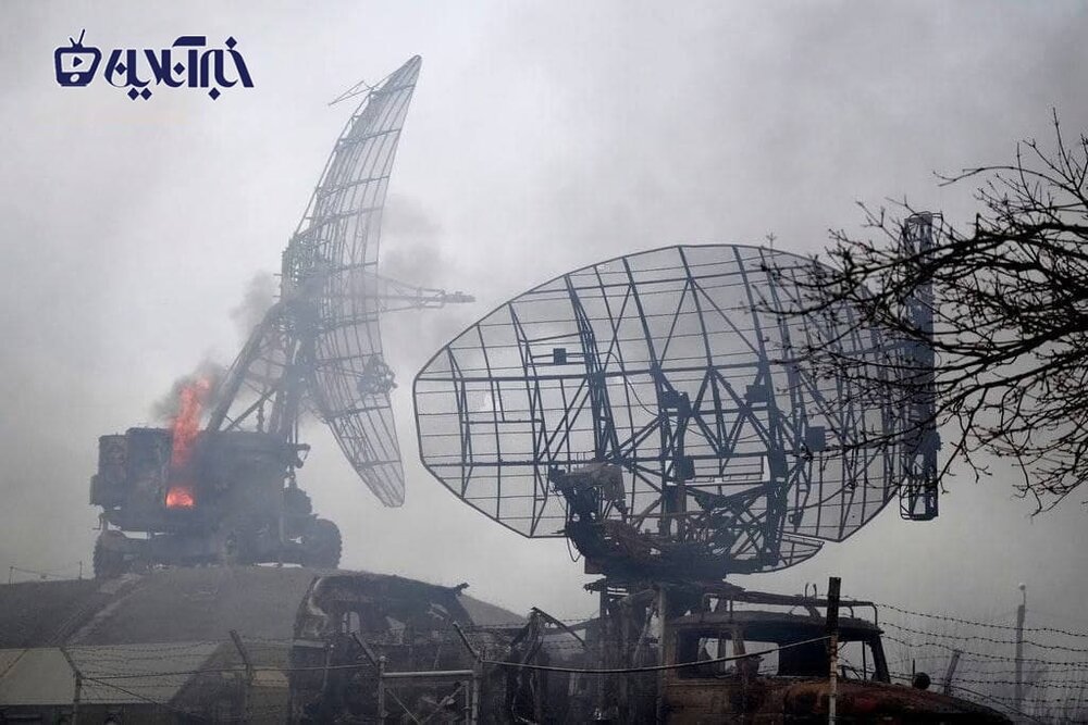 عکس| حمله روسیه به رادارهای ارتش اوکراین در «ماریوپول»