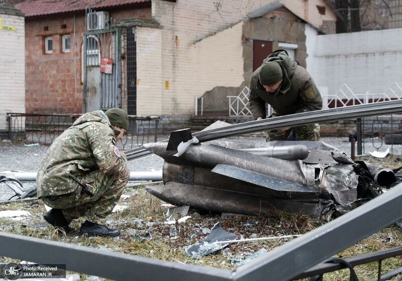 مردم مصیبت زده اوکراین پس از حمله نیروهای پوتین