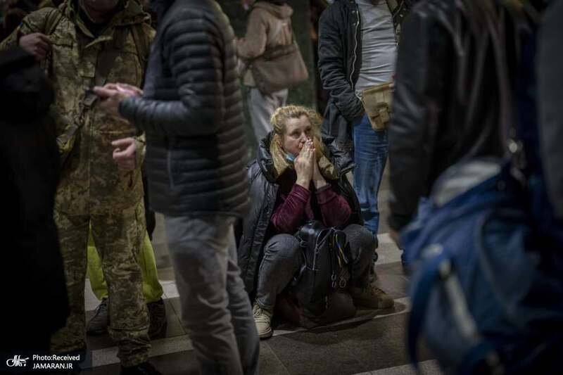 مردم مصیبت زده اوکراین پس از حمله نیروهای پوتین