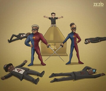 ببینید بارسلونا از گور برخاست!