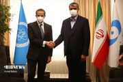 تصاویر | دیدار رافائل گروسی با رئیس سازمان انرژی اتمی ایران