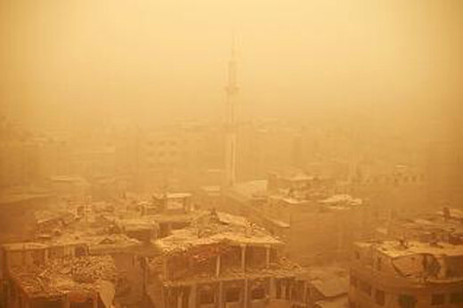 توفان و خیزش گرد و خاک در اصفهان تا سه شنبه