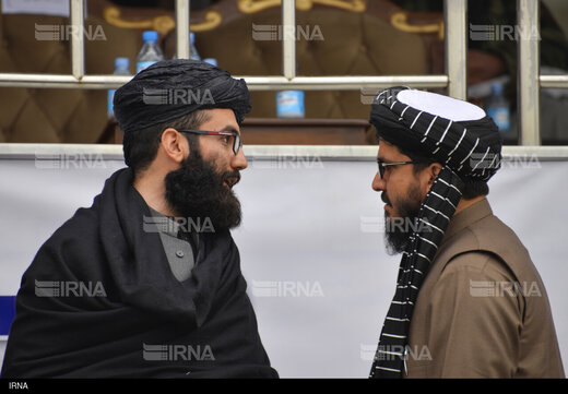 نخستین حضور «سراج الدین حقانی» وزیر کشور طالبان در انظار عمومی