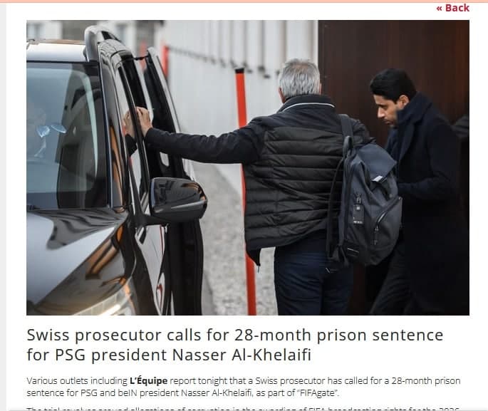 حکم زندان مالک متمول پاری‌سن‌ژرمن!/عکس