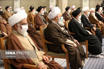 دیدار رئیس و نمایندگان مجلس خبرگان رهبری با رهبر معظم انقلاب اسلامی