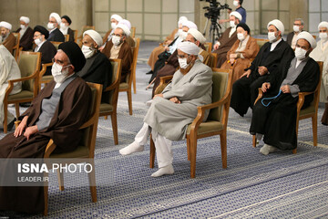 دیدار رئیس و نمایندگان مجلس خبرگان رهبری با رهبر معظم انقلاب اسلامی