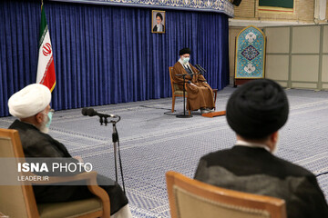 دیدار رئیس و نمایندگان مجلس خبرگان رهبری با رهبر معظم انقلاب اسلامی