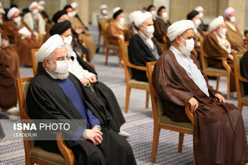 دیدار رئیس و نمایندگان مجلس خبرگان رهبری با رهبر معظم انقلاب اسلامی
