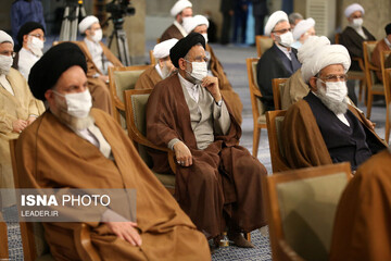دیدار رئیس و نمایندگان مجلس خبرگان رهبری با رهبر معظم انقلاب اسلامی
