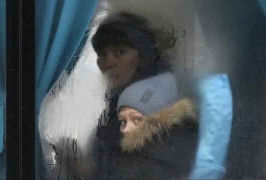 روایت تصویری از آواره شدن زنان و کودکان اوکراینی در جنگ/ عکس