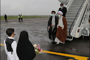 تصاویر | رئیس جمهور صبح امروز وارد مازندران شد