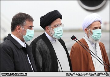 رئیس جمهور صبح امروز وارد مازندران شد
