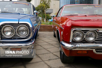 تصاویر | قاب‌های جذاب از همایش خودروهای کلاسیک و آفرود زنده‌رود