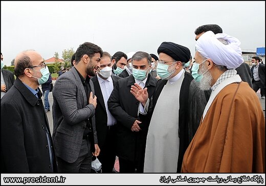 رئیس جمهور صبح امروز وارد مازندران شد