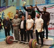 خرم‌آباد قهرمان مسابقات وزنه برداری قهرمانی لرستان