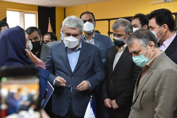 بازدید معاون رئیس جمهور از کارگاه‌های مهارتی مرکز تربیت مربی سازمان آموزش فنی و حرفه‌ای در کرج