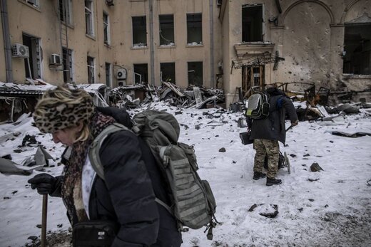 تصاویر امروز شنبه از خارکف؛ دومین شهر بزرگ اوکراین