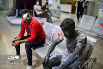 مصدومان چهارشنبه سوزی!